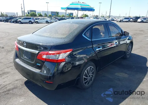 2014 Nissan Sentra S из США, поврежденный, VIN 3N1AB7AP6EL687680